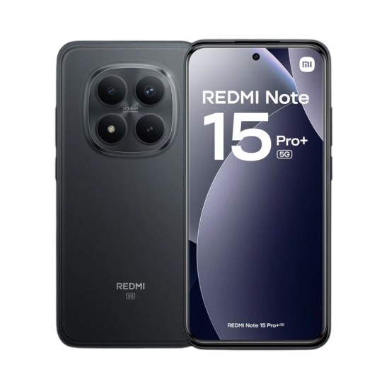 Smartphone Xiaomi Redmi Note 15 Pro+ 5G 8GB/256GB 6.83" Dual Sim Black